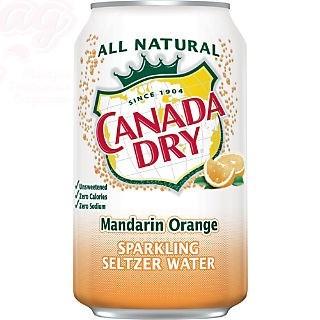 Canada Dry Mandarin/Orange (мандарин/апельсин) USA 0,355л
